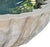 Mediterranean XL Scalloped Cement Fountain Bowl For Sale - Image 3 of 7
