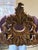 Real Carved Wood Rococo Style Wall Mirror For Sale - Image 4 of 4