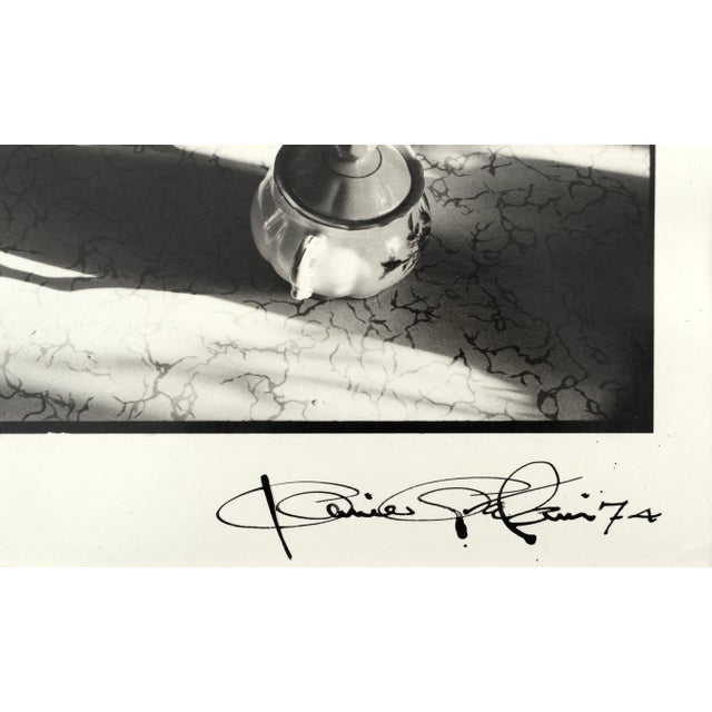 Portrait of a Woman With Teapot, 1970s Pittsburgh Black & White Photograph For Sale In Monterey, CA - Image 6 of 6