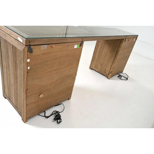 Restoration Hardware "Printmaker" Desk For Sale - Image 9 of 12