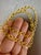 24 Karat Pure Gold Hand Made Yellow Gold LINK Chain Necklace, 22.3 Gm, 16 Inch Simple Link Chain design , A rare pure gold...