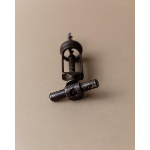 Black Vintage Metal Corkscrew, 1930s For Sale - Image 8 of 11