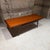 For your consideration, a danish mid-century modern teak coffee table with a pull out extension. Stamped: Aase Dreieri, a...