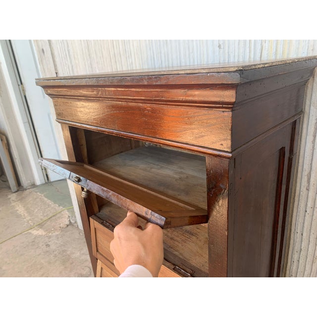 Wood Mid 20th Century French Art Deco Filling Cabinet with Five Folding Fronts For Sale - Image 7 of 18