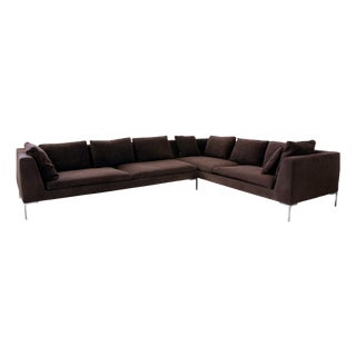 Charles Sofa Set by Antonio Citterio for B&B Italia, 2010s, Set of 2 For Sale