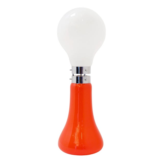 Birillo Glass Floor Lamp from Mazzega, 1960s For Sale