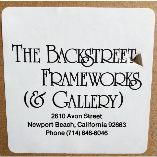 British Balloon Lithograph, Framed For Sale In San Francisco - Image 6 of 7