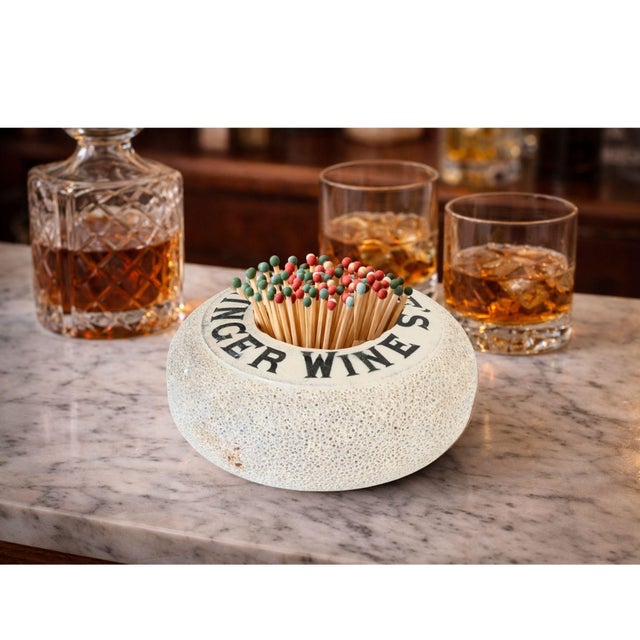 Early 20th Century Antique Stone's Ginger Wine Match Striker For Sale - Image 5 of 5