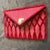 Textile 1970s Red Velvet and Silk Clutch Bag by Roberta Di Camerino For Sale - Image 7 of 13
