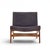 Mid 20th Century Adrian Pearsall Style Mid Century Walnut Slipper Chairs - Pair For Sale - Image 5 of 12