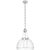 Chapman & Myers for Visual Comfort Signature Gracie Large Dome Pendant in Polished Nickel with Clear Glass For Sale