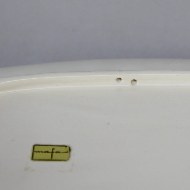 Vintage Decorative Tray in Ceramic, 1970s For Sale - Image 4 of 6