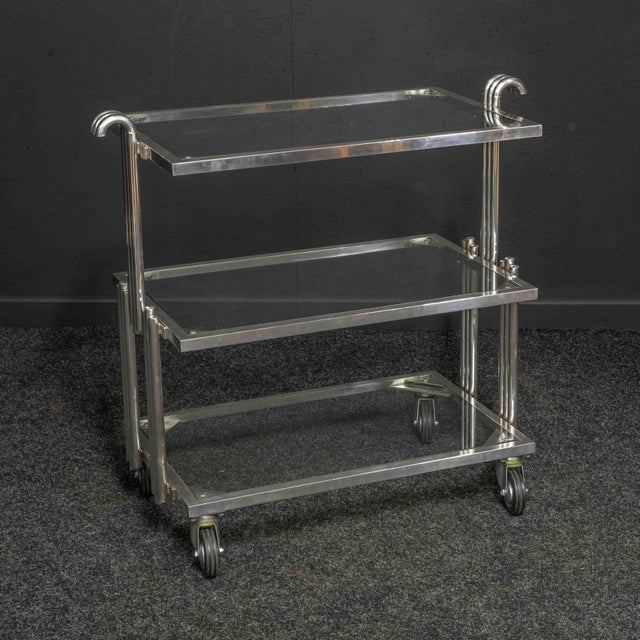 Vintage Art Deco Tea Trolley, 1930s For Sale - Image 12 of 13