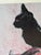 1980s Two Cats Framed Art Poster Museum of Fine Arts For Sale - Image 10 of 11