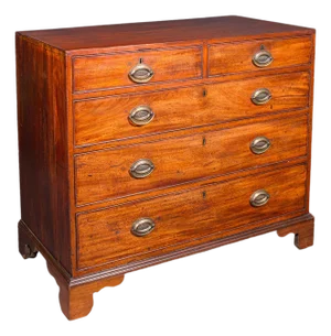 Antique Gentleman’s Tallboy, Chest of Drawers, Country House, Georgian, c.1790