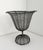 Antique French Wire Pedestal Urn Planter, Early 20th C For Sale In Sacramento - Image 6 of 10