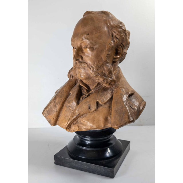 We are offering this extremely fine Terracotta portrait bust. This bust features an extremely well done and sophisticated...
