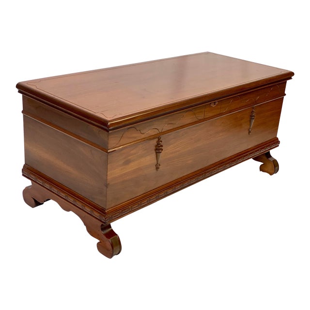 Early 20th Century Lane Altavista Cedar Lined Trunk Blanket Chest Chairish