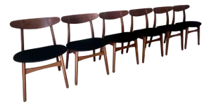 Model CH30 Chairs by Hans J. Wegner for Carl Hansen & Son, 1952, Set of 6
