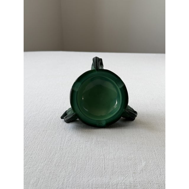 Striking Art Deco ashtray from the renowned Ingrid collection designed by Arthur Pleva for Curt Schlevogt in the 1930s....