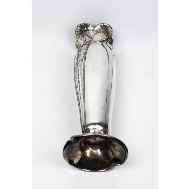 Art Nouveau Gallia Umbella Vase in Silver-Plated Metal from Christofle, 1904 For Sale - Image 14 of 15