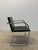 Knoll Mies Van Der Rohe Tubular Brno Black Leather 245 Chair for Knoll, 1980s For Sale - Image 4 of 14
