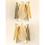 Orange Multicolor Amber Rondini Murano Wall Sconces by Simoeng, Set of 2 For Sale - Image 8 of 11
