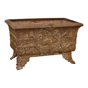 19th Century Large French Cast Iron Jardiniere