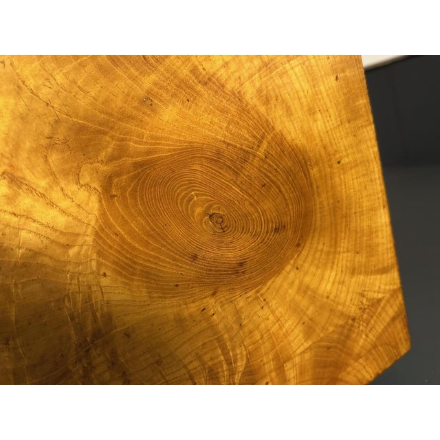 Bedside Tables in Elm, Set of 2 For Sale - Image 11 of 17