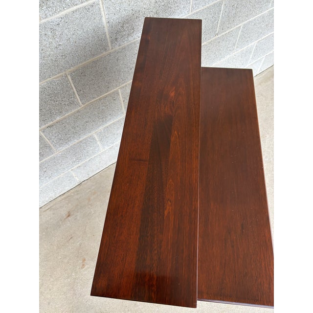 Tradition House Collection Georgian Style Cherry Tilt Top Writing Desk For Sale - Image 4 of 12