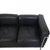 LC2 Three-Seater Sofa in Black Leather by Le Corbusier, 1990s For Sale - Image 6 of 18
