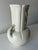 Ivory 1930's Art Deco Wild Rose Pattern Vase by Weller Pottery For Sale - Image 8 of 11