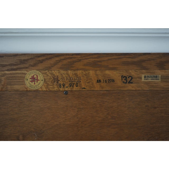 Stickley Harvey Ellis Inlaid Mission Oak Dresser Mirror For Sale - Image 9 of 9