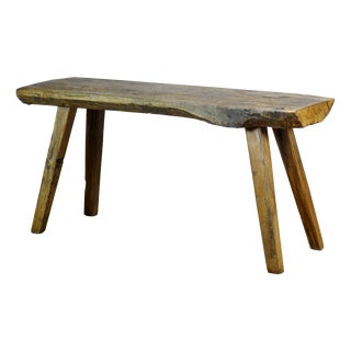 Oak Butcher's Table, 1920s For Sale