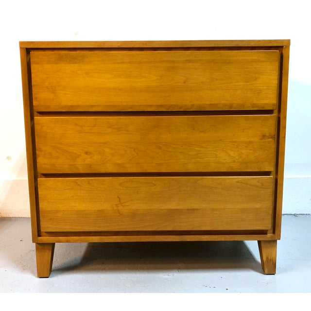 Mid Century Modern 3 Drawer Dresser By Conant Ball Chairish