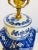 Metal Blue and White Chinese Porcelain Tea Canisters Table Lamps - a Pair For Sale - Image 7 of 13
