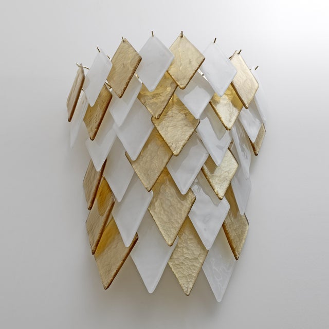 Italian Modern Murano Glass Sconces, 2000, Set of 2 For Sale - Image 6 of 8