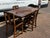 Extendable Draw Leaf Table and Chairs, Set of 5 For Sale - Image 12 of 14