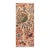 Shabby Chic Ziegler Beige/Blue Wool Runner Rug- 2'0'' X 4'11'' For Sale