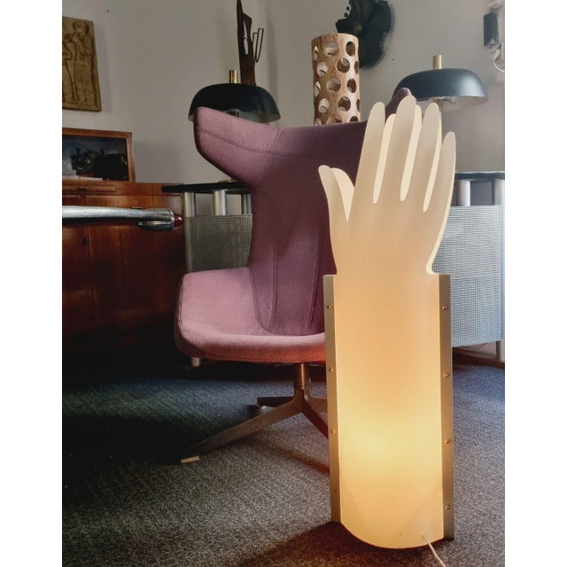 A rare collector's item from the renowned Italian lighting manufacturer Slamp, designed by the renowned Italian industrial...