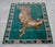 1980s Hand-Knotted Small Turkish Rug, Tiger on Attack Theme Wellcome Mat Entry Decor - 33" X 44" For Sale - Image 9 of 14