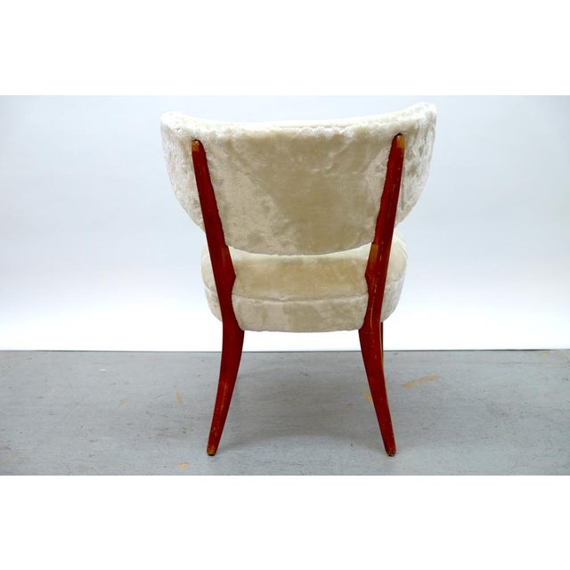 Danish Cocktail Wing Easy Chair, 1950s Chairish