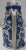 Mid 19th Century Blue and White Parian Ware Pitcher, Circa 1850 For Sale - Image 5 of 11