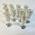 1950s 1950s Vintage Boho Chic Art Deco Mexican Antonio Pineda Sterling Silver Cordials - Set of 10 For Sale - Image 5 of 13