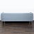 2010s Cb2 Avec Modern Grey 3-Seat Sofa With Button Tufting For Sale - Image 5 of 9