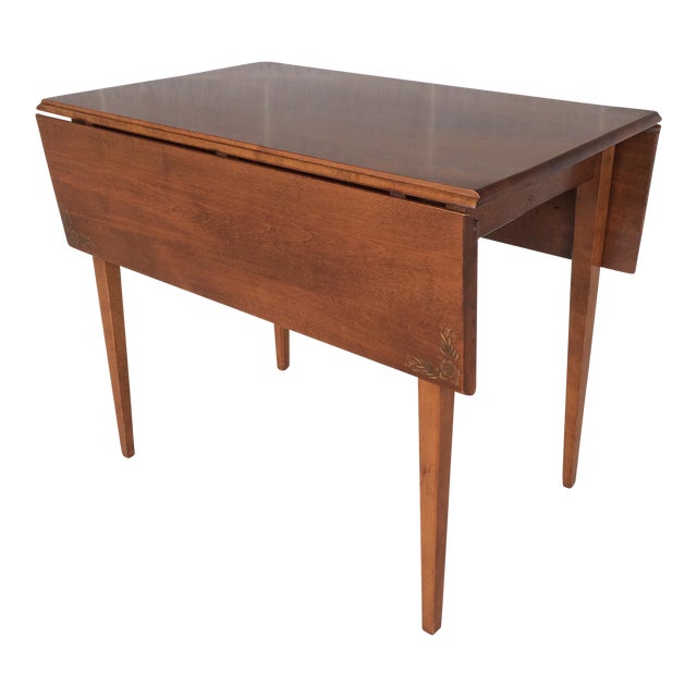 L. Hitchcock Maple Harvest Drop Leaf Table Chairish