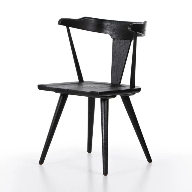 Four Hands Ripley Dining Chair, Black Oak For Sale - Image 13 of 13