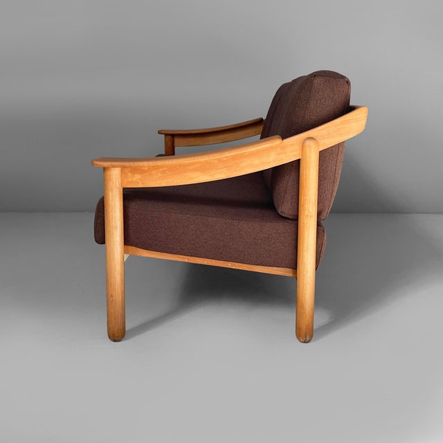 Mid-Century Modern Mid-Century Modern Italian Loden Sofa by Vico Magistretti for Cassina, 1960s For Sale - Image 3 of 18