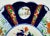Japanese Large Antique Scalloped Edge Porcelain Imari Plate Decorated With Rich Colored Floral & Landscape Scenes From Japan - Circa 1880 For Sale - Image 3 of 11