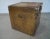 1960's Hollywood Regency Patinated Brass Campaign Cube Trunk For Sale - Image 10 of 13